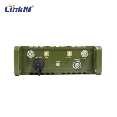 Poder superior tático militar AES Enrcyption do Multi-lúpulo 82Mbps MIMO 10W de IP66 MESH Radio com bateria